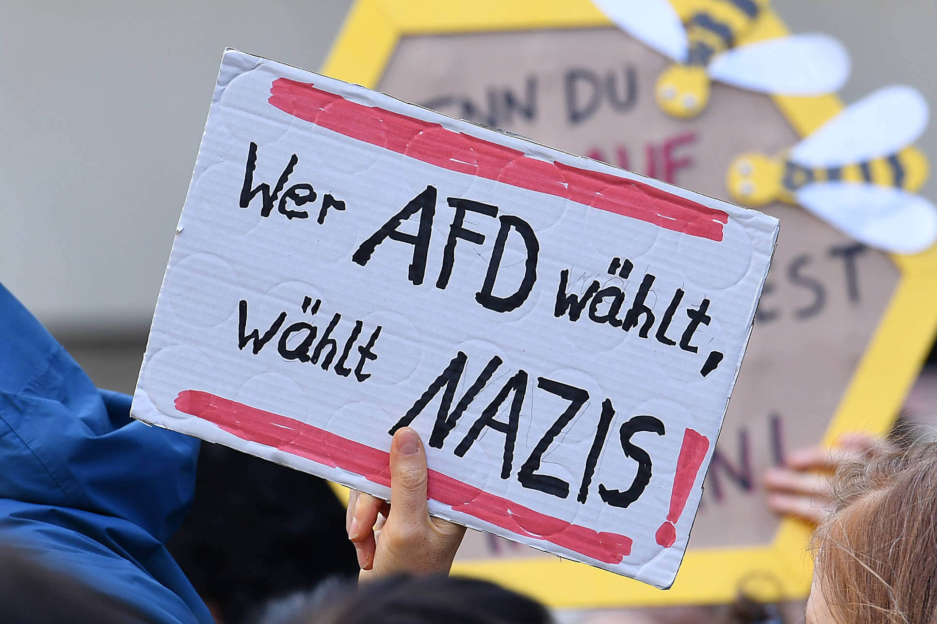 AfD-Wahlveranstaltungen finden oft unter heftigem Gegenprotest statt.