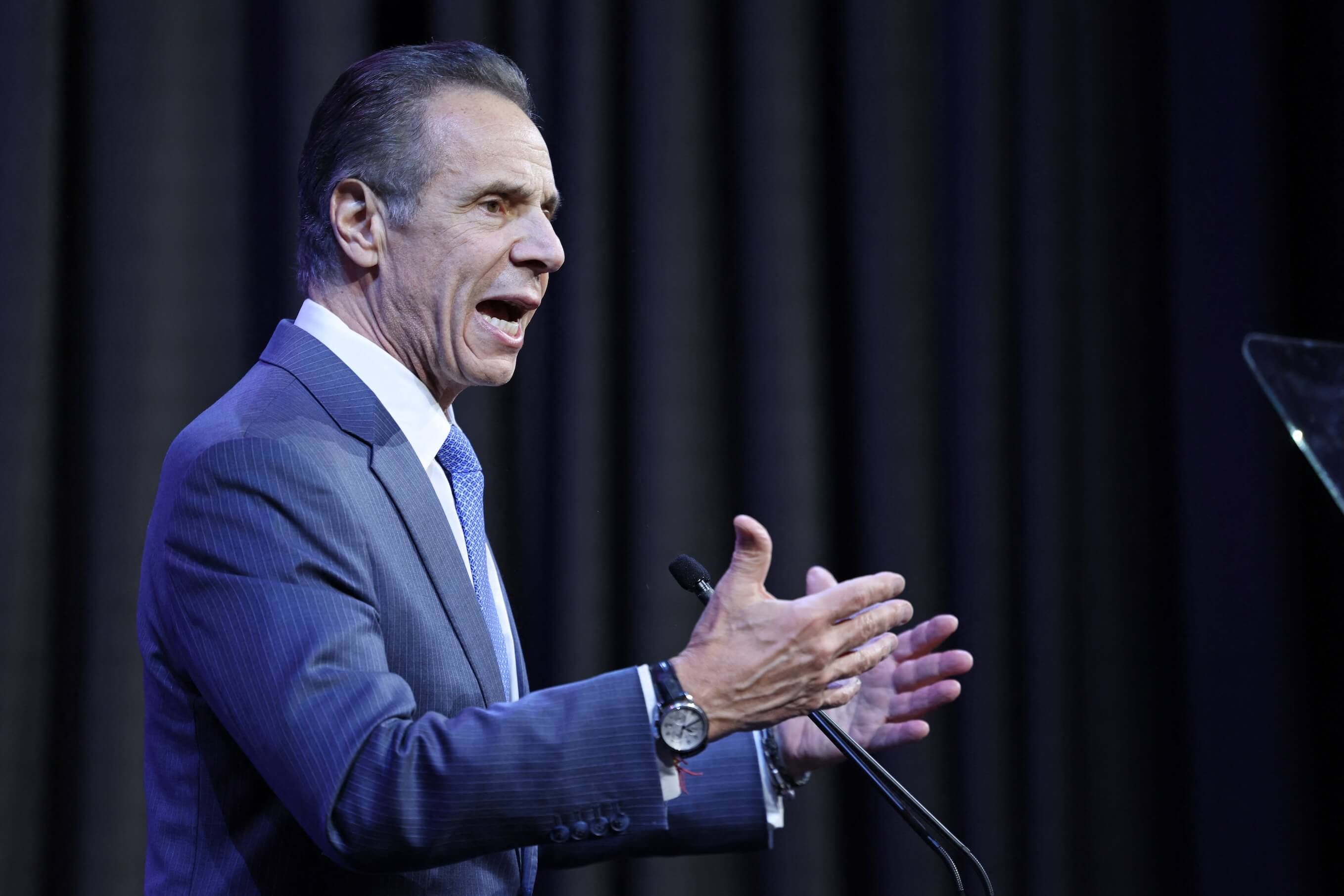 Um Mamdani als Bürgermeister zu verhindern, trat der moderate Demokrat Andrew Cuomo (Bild) als unabhängiger Kandidat erfolglos bei der Wahl an.