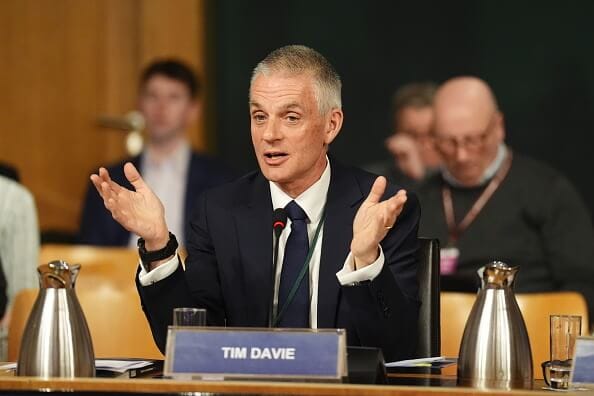 Der nun ehemalige BBC Generaldirektor Tim Davie.