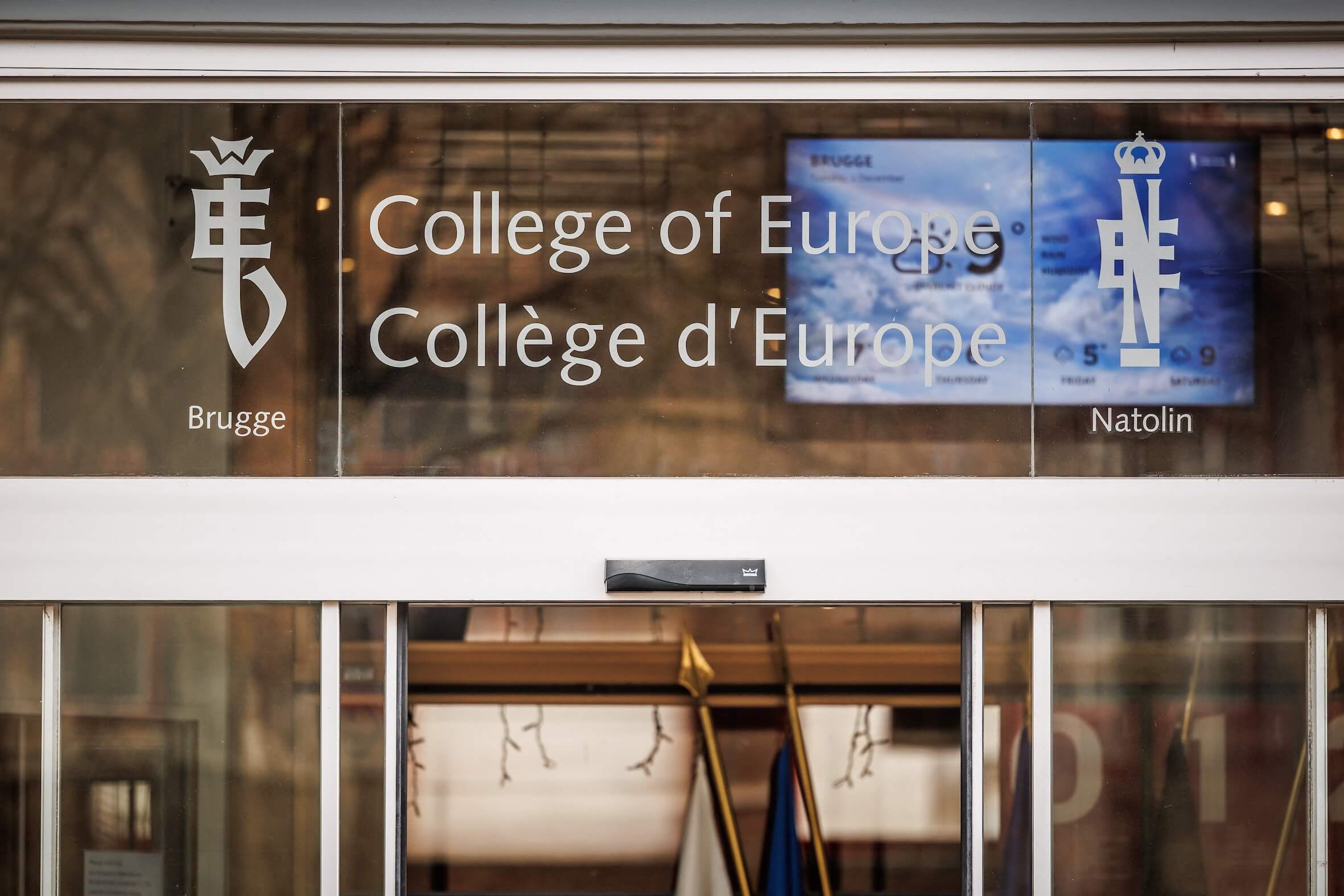 Das Gebäude, das den Fall auslöste: Brügge-Campus des College of Europe 2025. Hier wurde durchsucht.