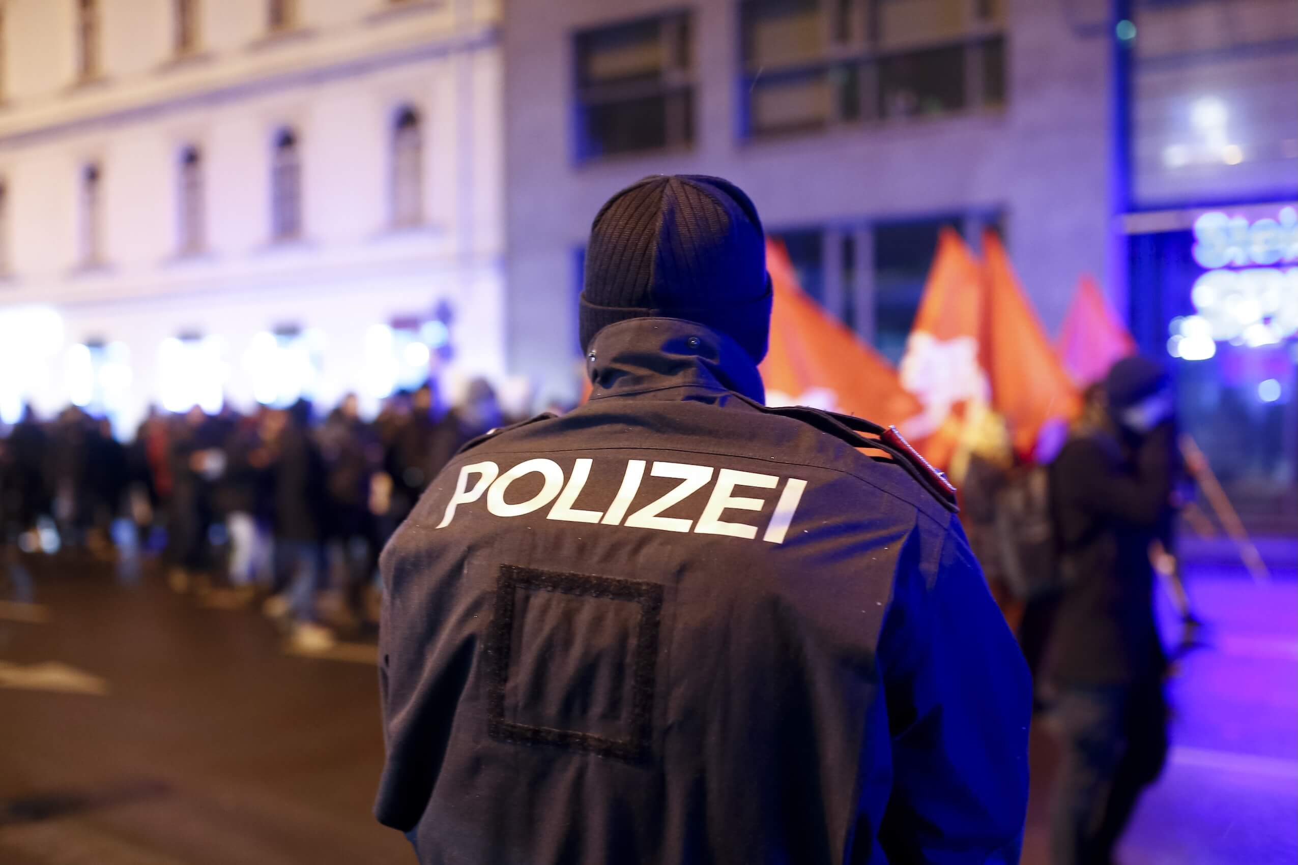 Die Behörden begleiten die Proteste jedes Mal mit erhöhtem Sicherheitsaufwand.