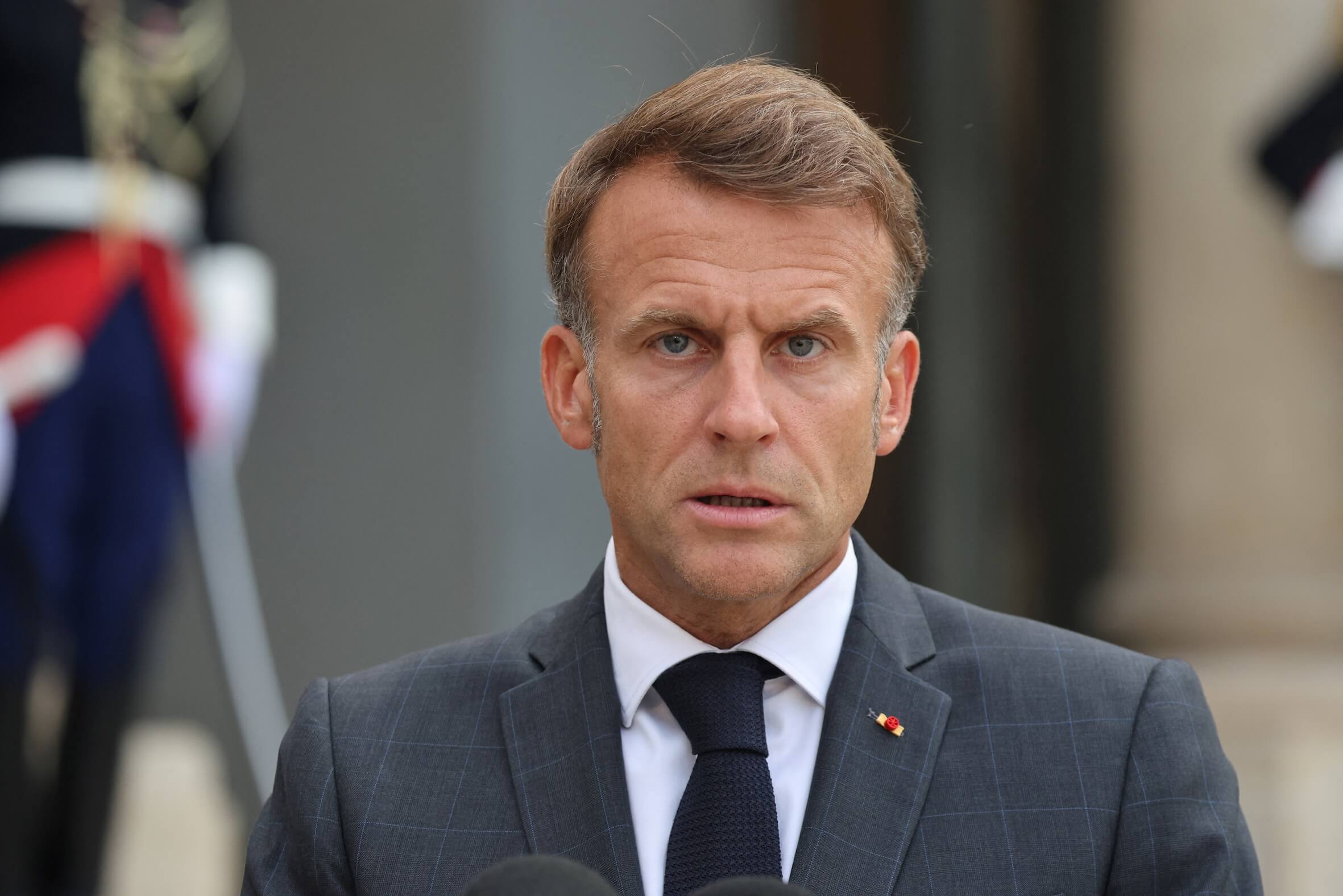Im vergangenen Jahr wurde Frankreich zum größten Abnehmer von russischem LNG. Im Bild: Präsident Emmanuel Macron.