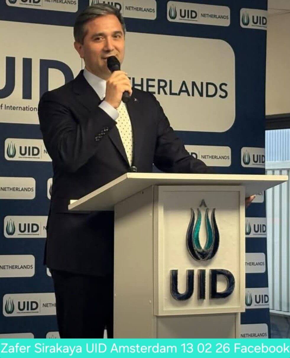 Türkische Europa-Mission: Erdogan-Stellvertreter Sirakaya Mitte Jänner bei einem UID-Event in Amsterdam.