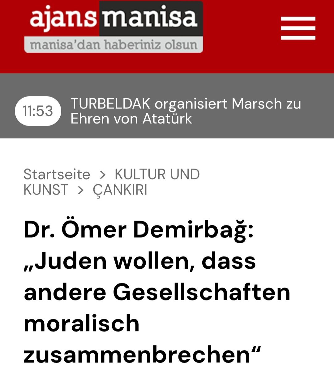 Schlagzeile einer türkischen Internetplattform im Mai 2025.