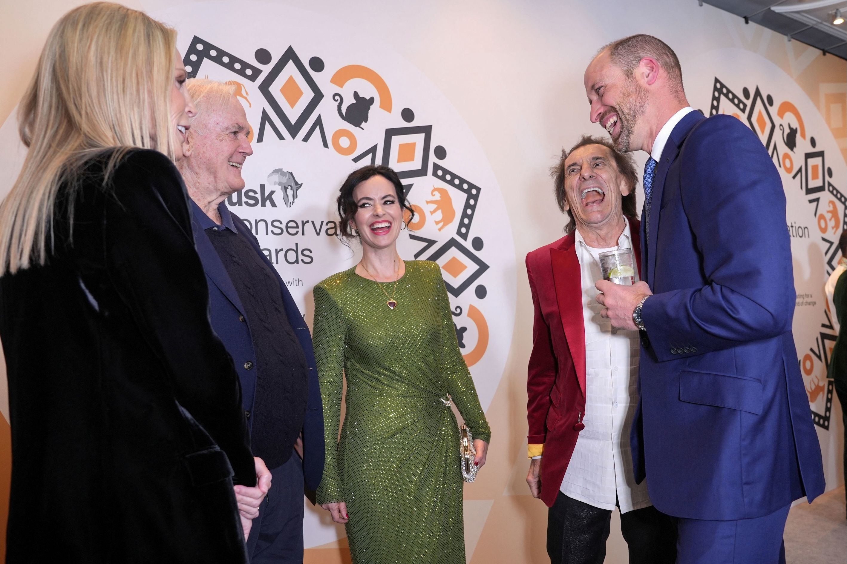 Vor wenigen Monaten noch im lockeren Gespräch: Prinz William und John Cleese bei den Tusk Conservation Awards in London im November 2025.