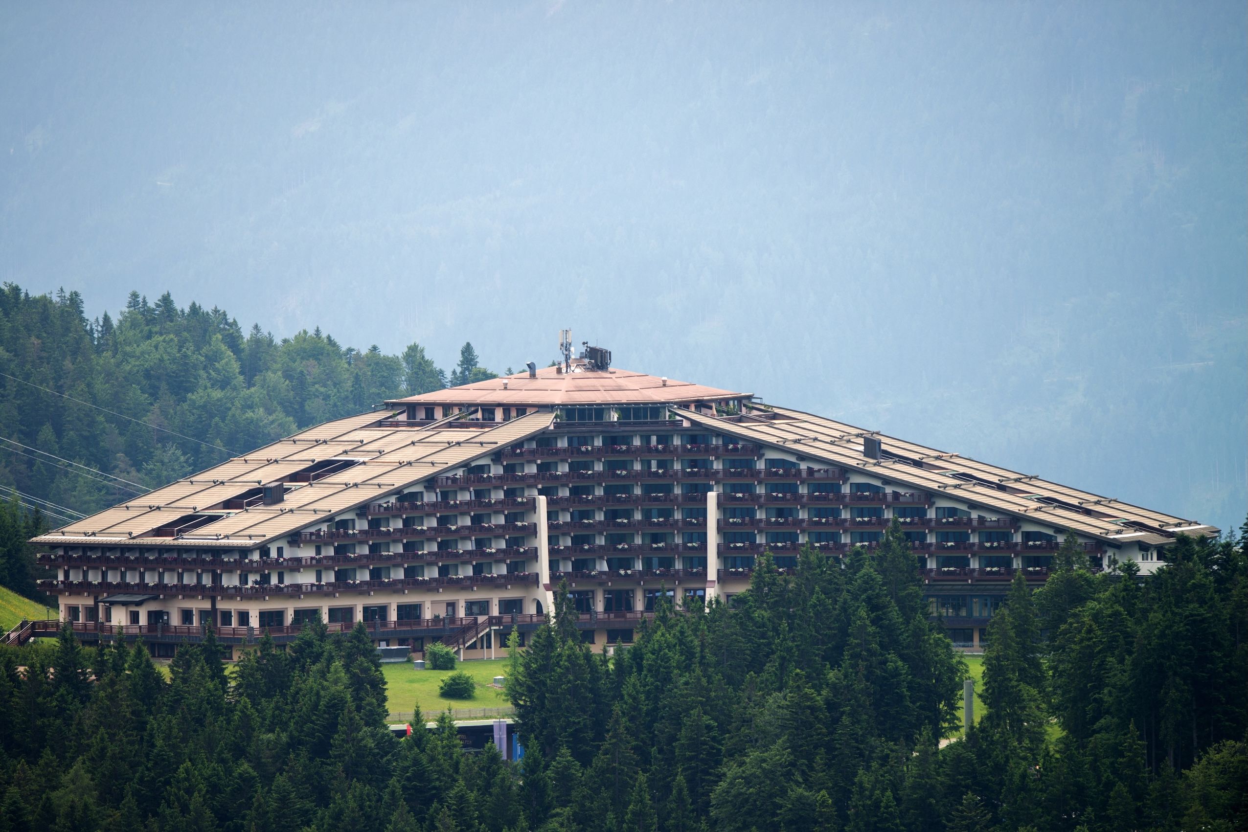 rchivbild von 2015: Im Tiroler Interalpen-Hotel tagte damals das Bilderberg-Treffen.