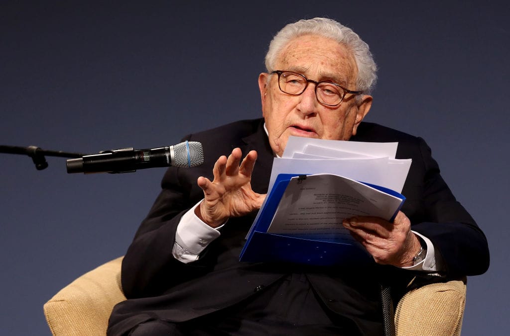 Henry Kissinger galt über Jahrzehnte als einer der prägendsten und häufigsten Teilnehmer der Bilderberg-Treffen.
