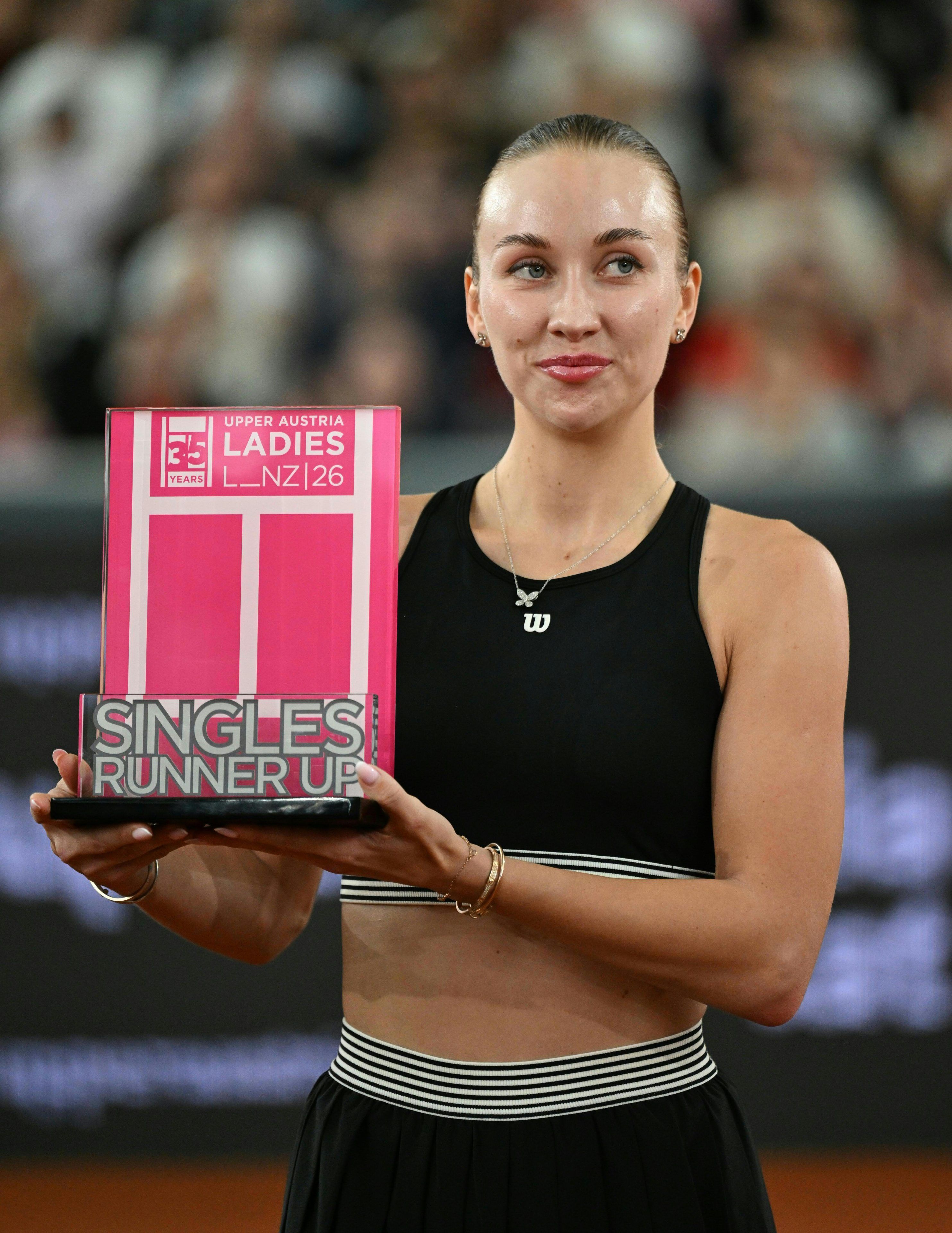 Anastasia Potapova holte beim WTA-Upper Austria Ladies Linz Turnier den 2. Platz