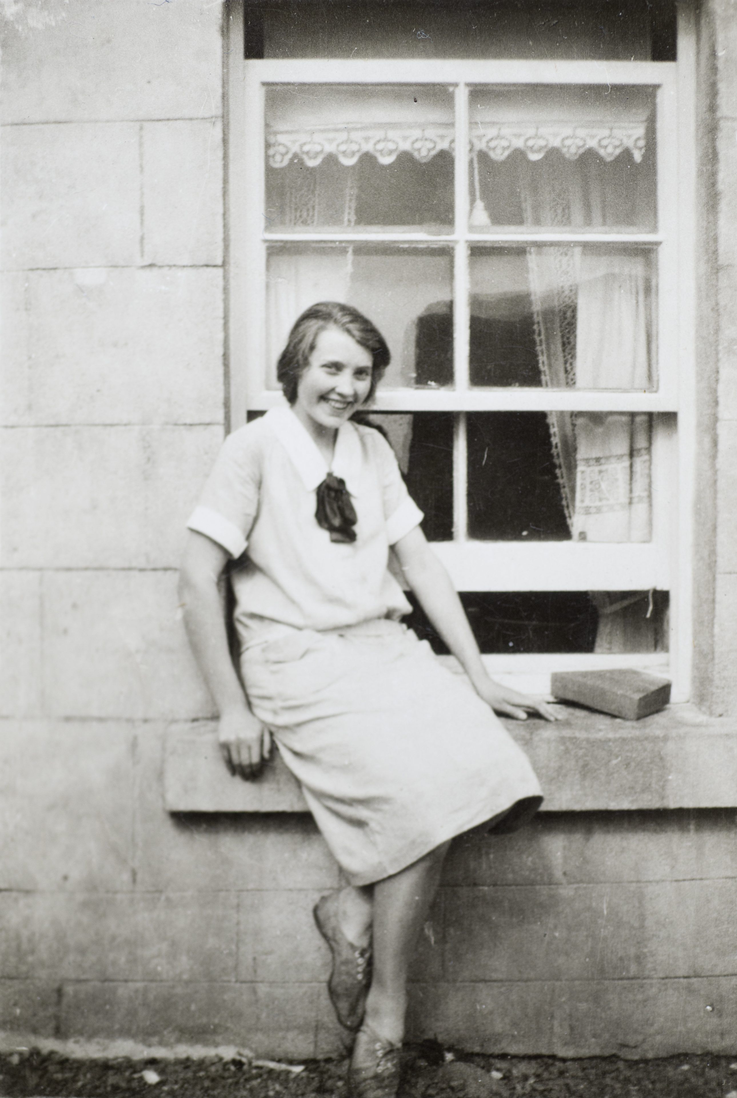 Trumps Mutter Mary Anne MacLeod in ihrem Zuhause in Stornoway, Schottland.
