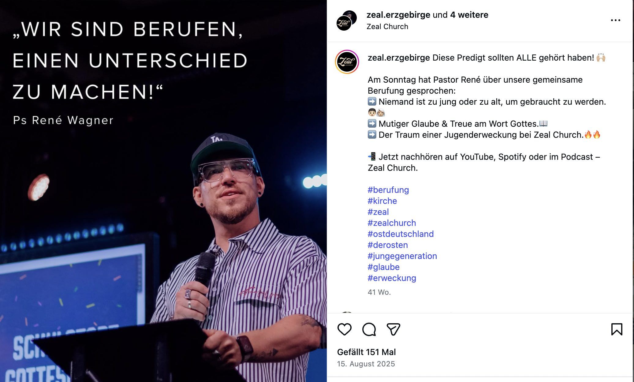 Pastor der Freikirche „Zeal Church“, die das Café betreibt: „Die Linksextremen in Leipzig haben nicht gewonnen. Sie haben keine Kirche geschlossen.“