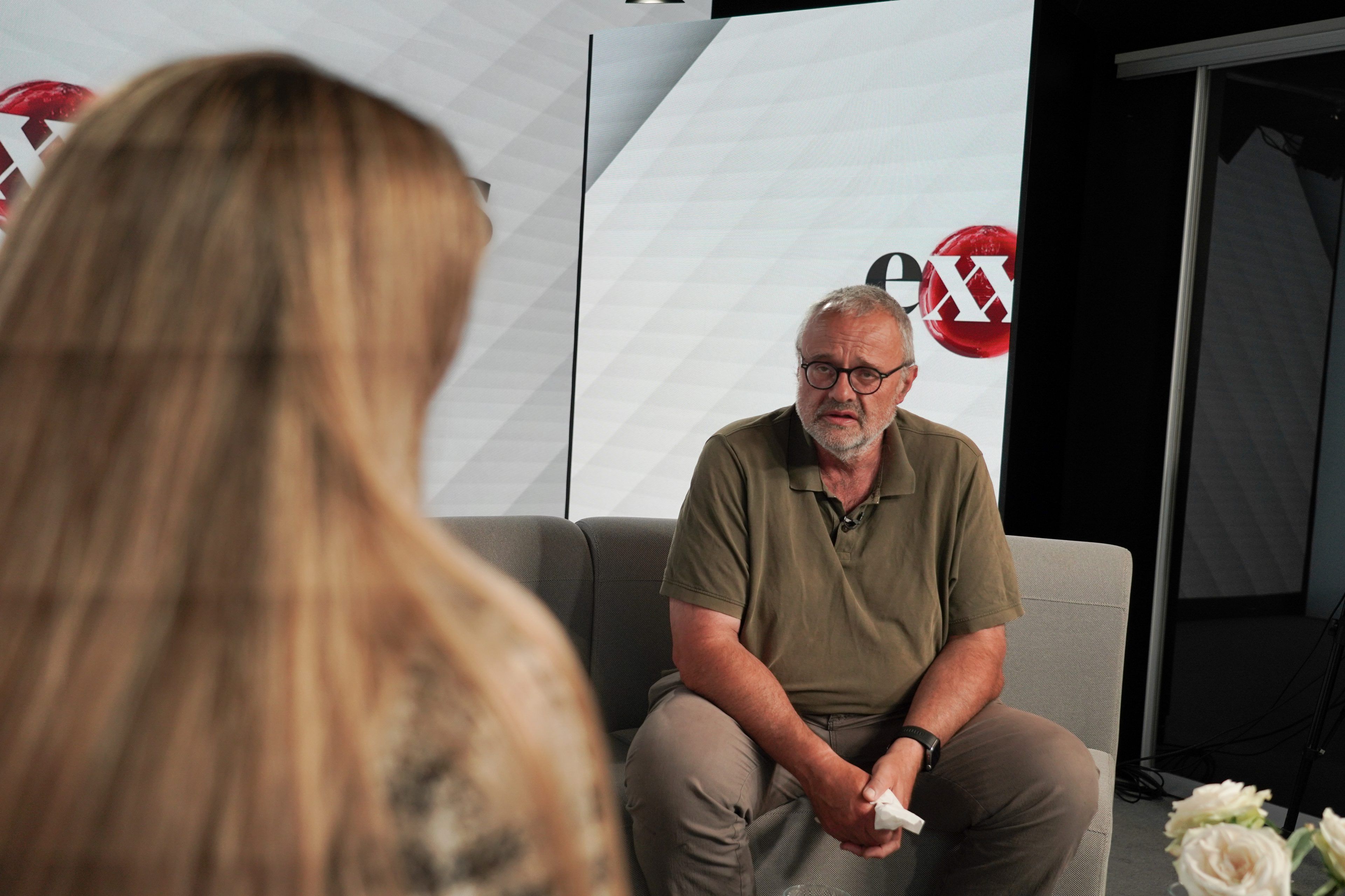 Der langjährige Uni-Professor Martin Fieder im exxpress-Studio.