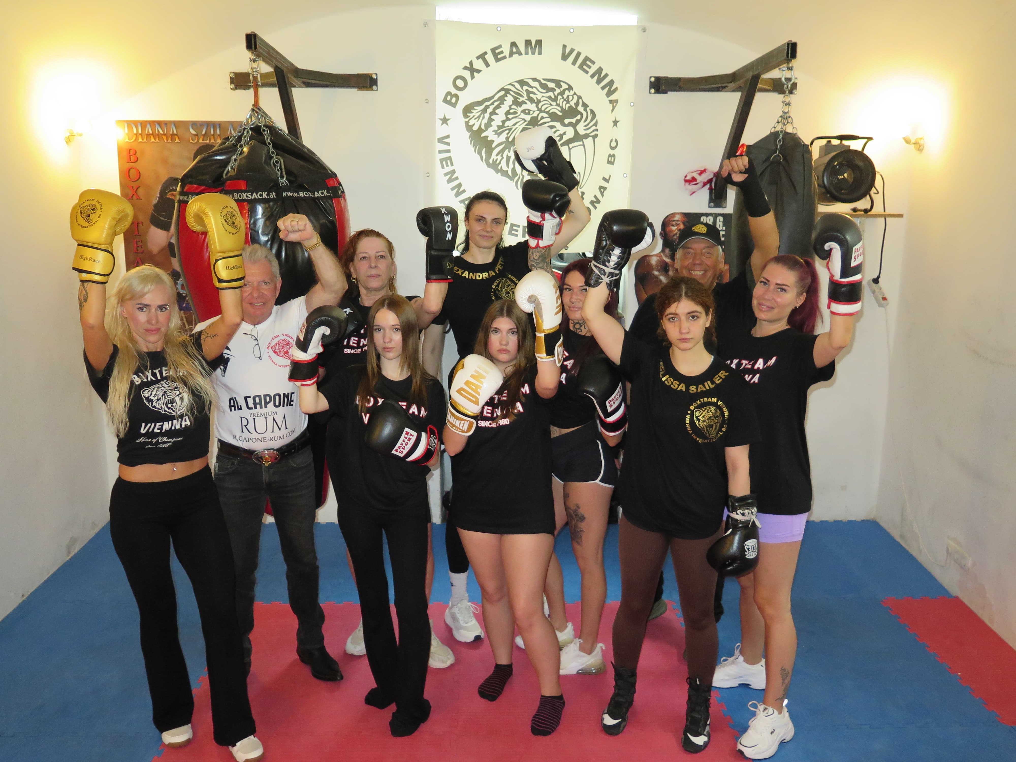 Frauenpower im Boxteam Vienna www.boxteamvienna.at