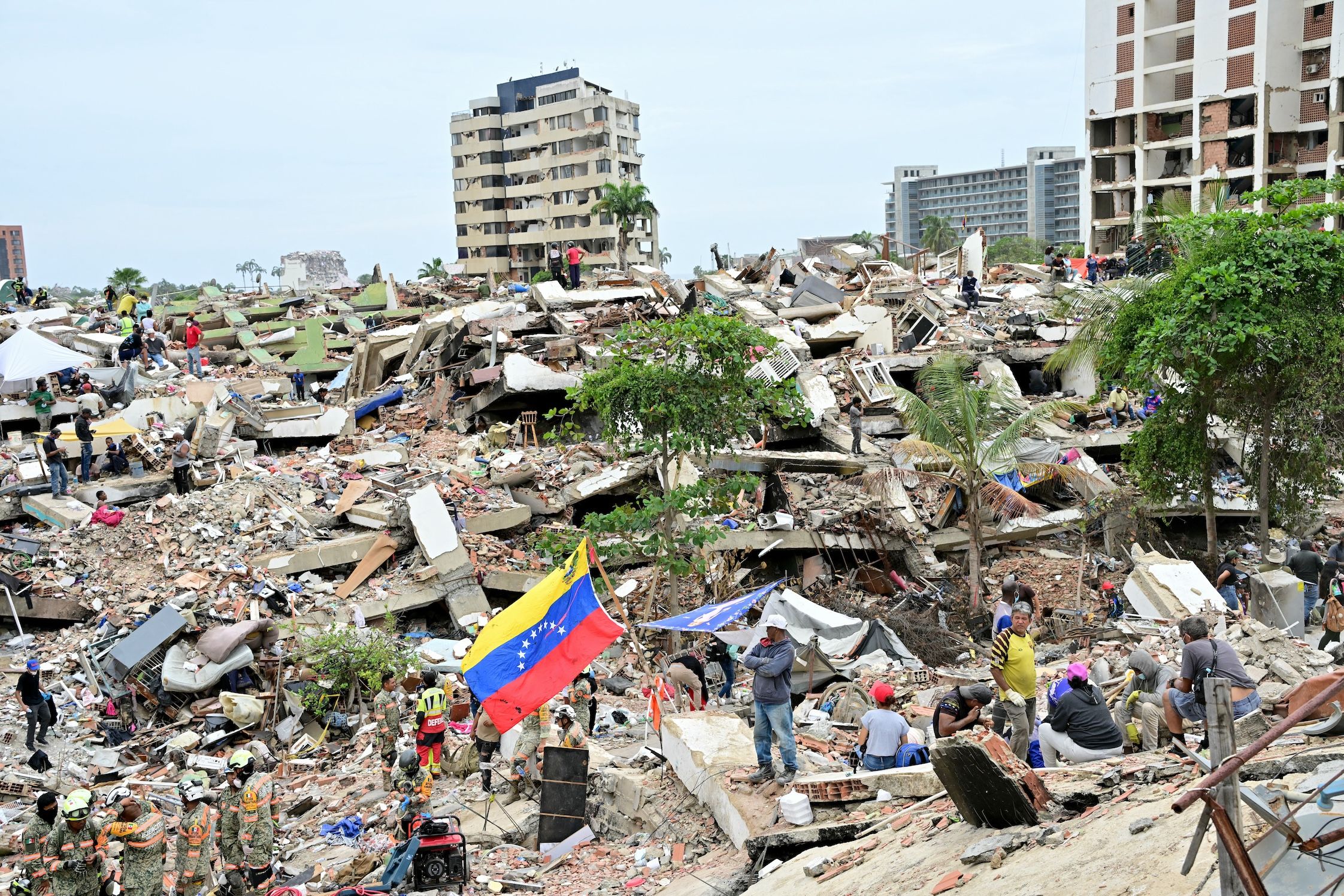 4118 Menschen kamen bei zwei Erdbeben in Venezuela ums Leben.
