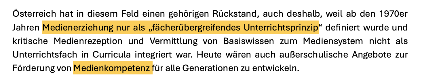 So liest es sich in der Studie.