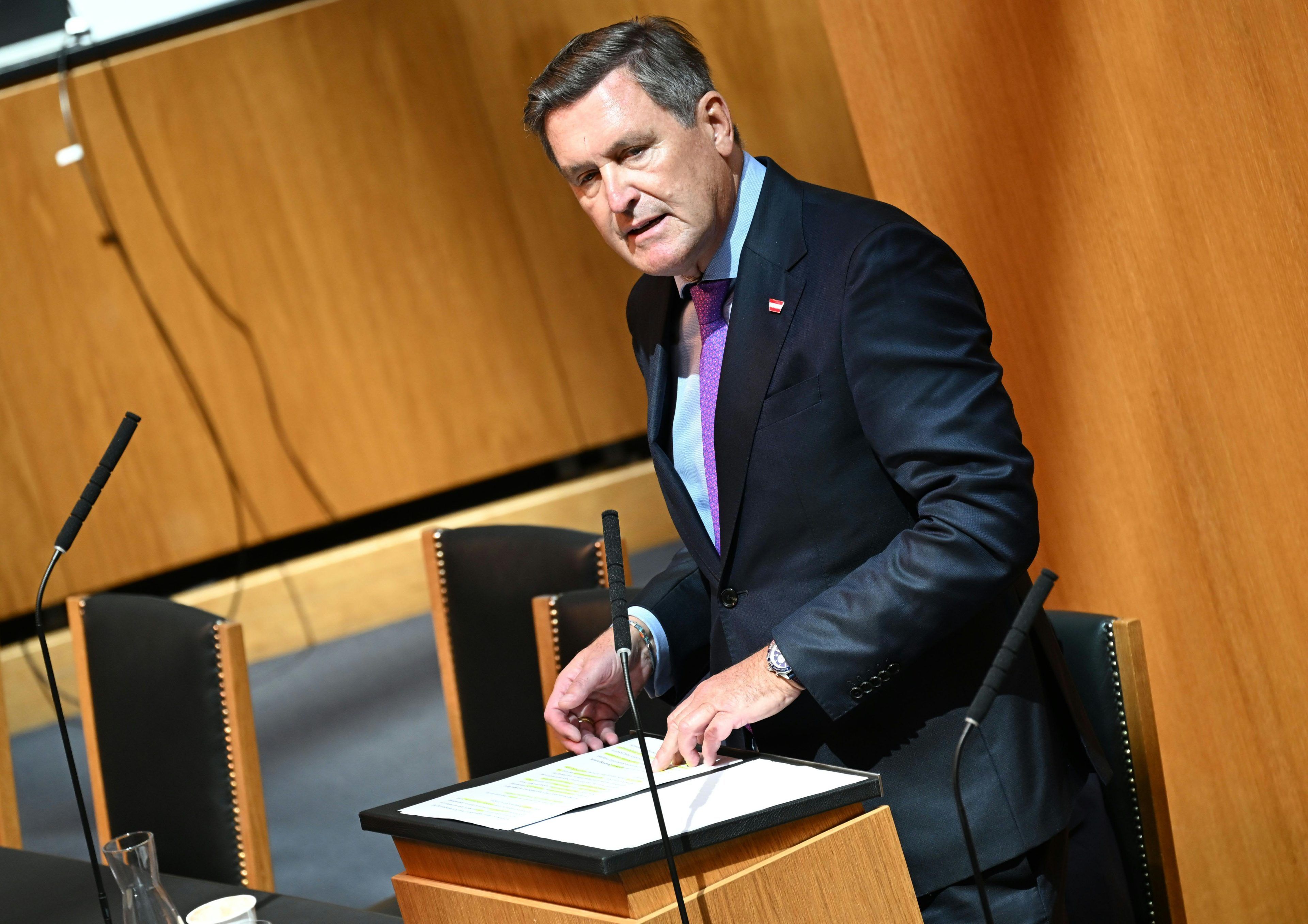 Infrastrukturminister Peter Hanke (SPÖ)