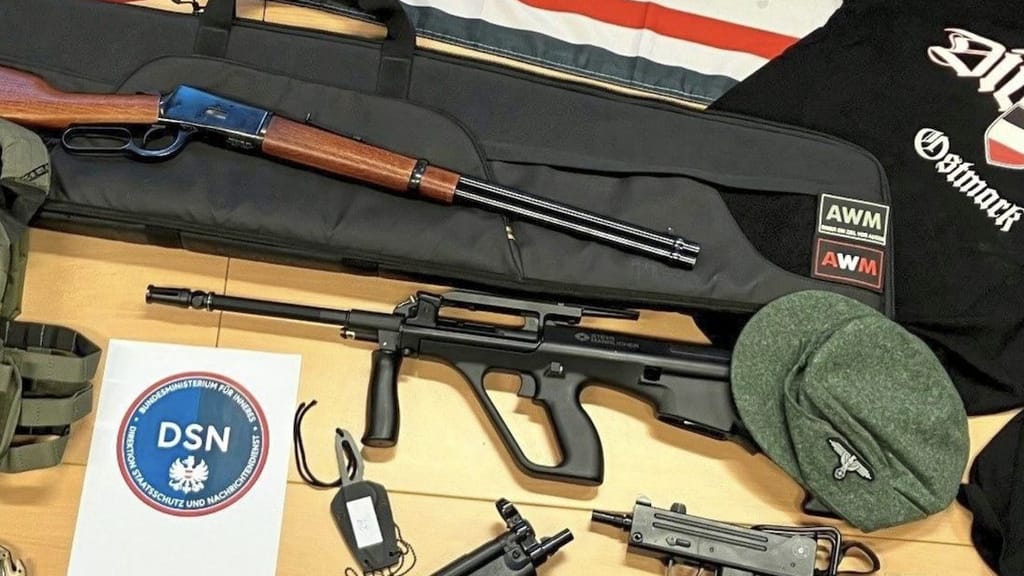Neonazi (20) verhaftet: Wiener plante Attentate – er hatte Waffen - news - exxpress Nachrichten