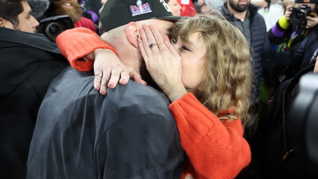 Ein Kuss-Foto geht um die Welt: Taylor Swift und ihr Football-Held im 7. Himmel - lifestyle - exxpress Nachrichten