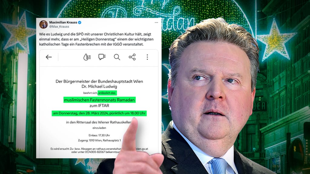 Am Gründonnerstag! Bürgermeister Ludwig lädt zum Ramadan-Fastenbrechen - politik - exxpress Nachrichten