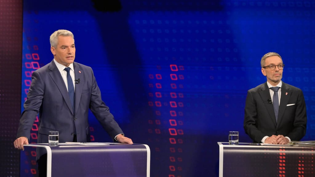 Karl Nehammer im ORF-Duell: Gewessler war "ein Fehler" - politik - exxpress Nachrichten