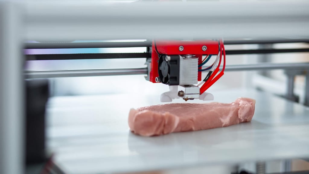 Fleisch aus dem 3D-Drucker: Kommt der Fleischersatz bald in den Handel? - news - exxpress Nachrichten