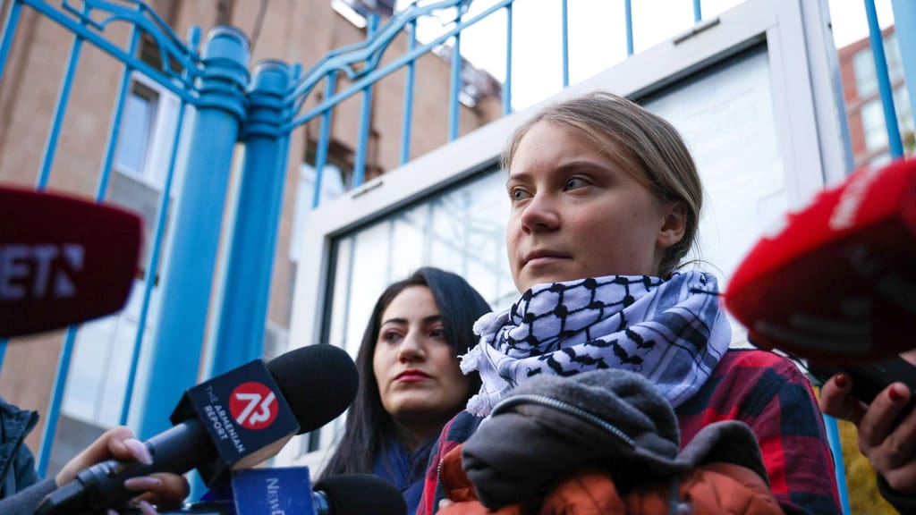 Hass gegen Israel: Greta Thunberg erneut an Spitze propalästinensischer Proteste - news - exxpress Nachrichten