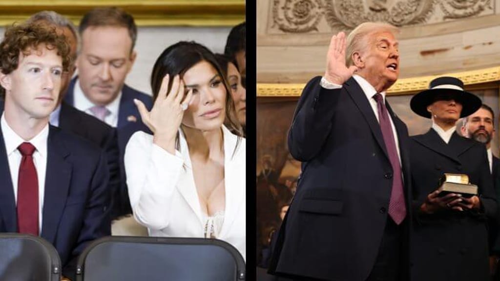 Dekolleté-Blick, Stuhl-Bruch, Ton-Ausfall: Die skurrilsten Momente der Trump-Amtseinführung - politik - exxpress Nachrichten