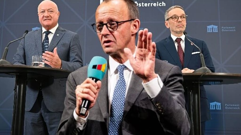 Koalitions-Aus: FPÖ-nahe Experten geben CDU-Chef Merz und EVP die Schuld - politik - exxpress Nachrichten