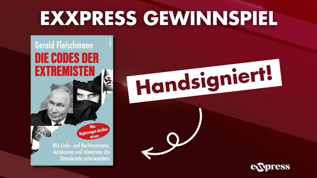 exxpress Gewinnspiel: 5 signierte Exemplare von „Die Codes der Extremisten“ von Gerald Fleischmann! - lifestyle - exxpress...