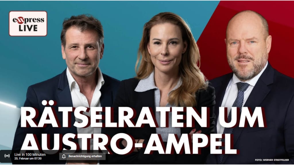 exxpress live ab 7.30 Uhr: ÖVP-SPÖ-NEOS-Ministerliste steht, Regierung aber nicht - news - exxpress Nachrichten