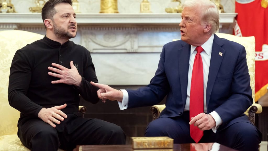 Rohstoff-Deal geplatzt: Trump schmeißt Selenskyj aus dem Weißen Haus - politik - exxpress Nachrichten