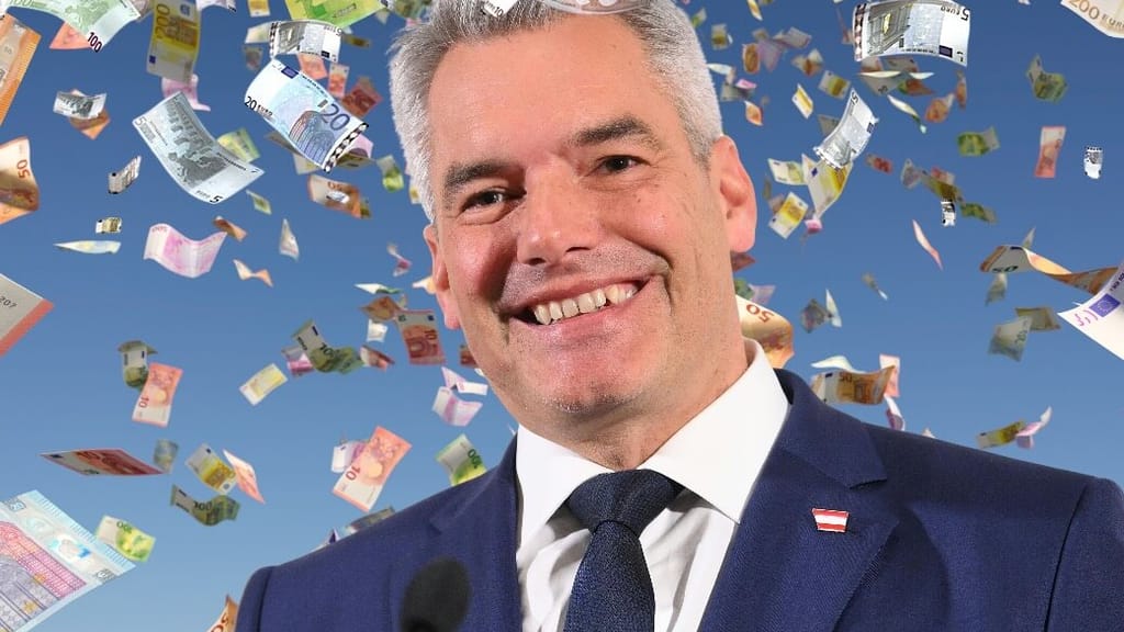 Geldsegen für Nehammer – nach Riesen-Budgetloch in Österreich - politik - exxpress Nachrichten