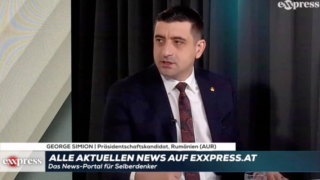 „Staatsstreich in Rumänien!“ – Wahl-Favorit Simion warnt im exxpress-Interview - politik - exxpress Nachrichten