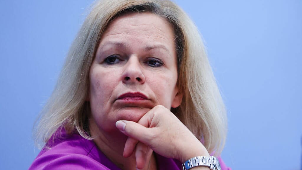 7 Monate Haft für Kritik an Ministerin Faeser: Das ist Richter Unrecht - news - exxpress Nachrichten