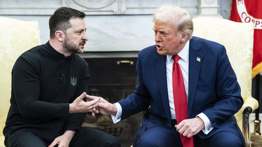 "Klares Zeichen" an Russland: USA und Ukraine unterzeichnen Abkommen - politik - exxpress Nachrichten