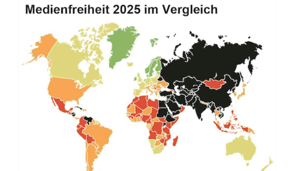Ranking der Pressefreiheit: Österreich verbessert sich, Weltlage so schlecht wie nie - news - exxpress Nachrichten