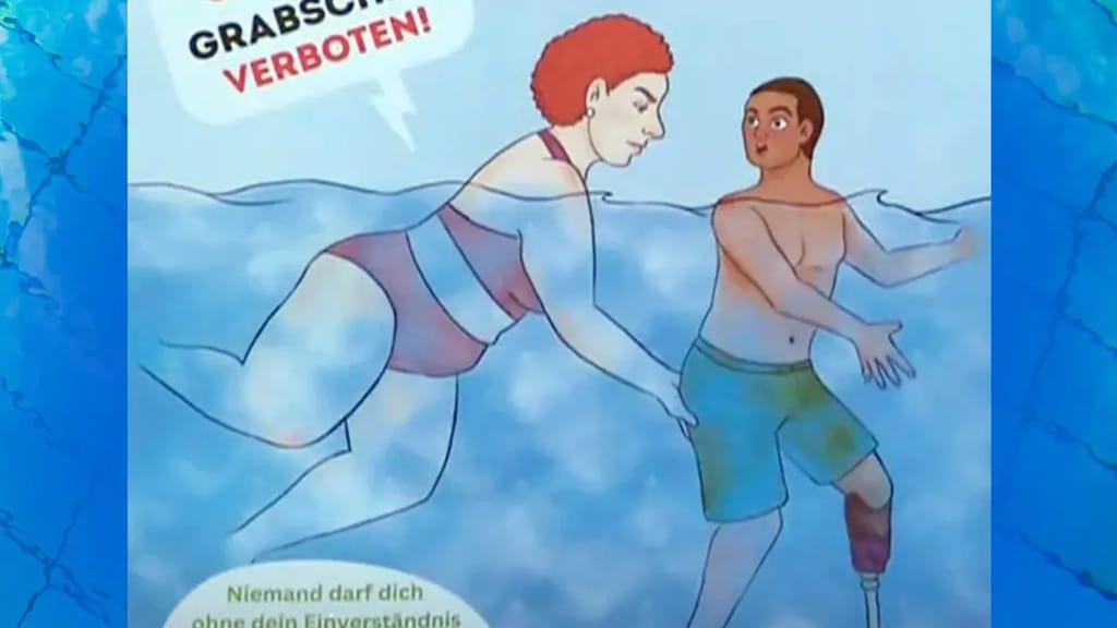 Wenn die weiße Frau den schwarzen Jungen mit dem Holzbein betatscht - news - exxpress Nachrichten