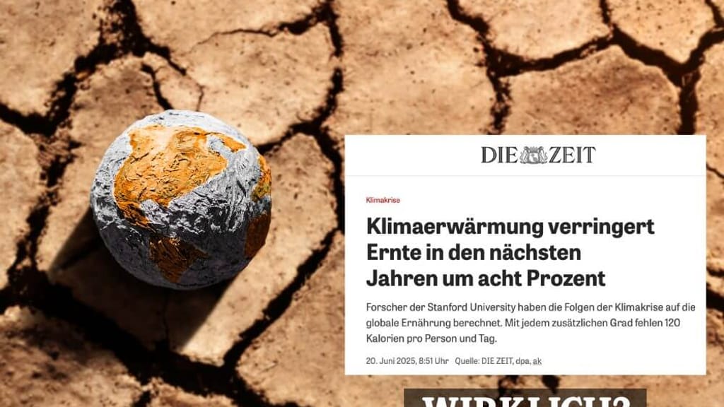 Mit drei Tricks zur Klima-Panik: Wie eine Studie die Ernte-Apokalypse herbeiredet - news - exxpress Nachrichten