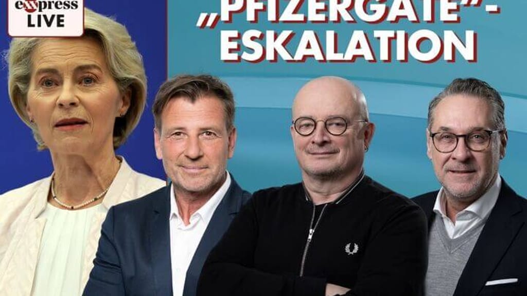 exxpress live am Donnerstag: „Pfizergate"-Eskalation - politik - exxpress Nachrichten