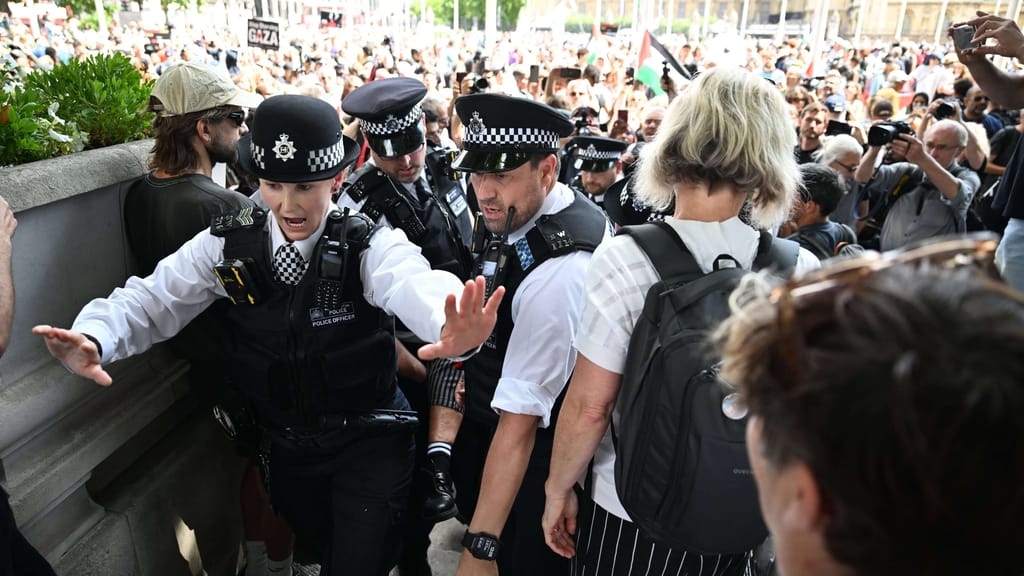 552 Festnahmen bei pro-palästinensischem Protest in London - news - exxpress Nachrichten