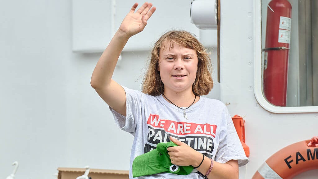 Nur eine Hamas-Show: Greta kam mit leeren Händen – Kaum Hilfe auf Gaza-Flotte - politik - exxpress Nachrichten