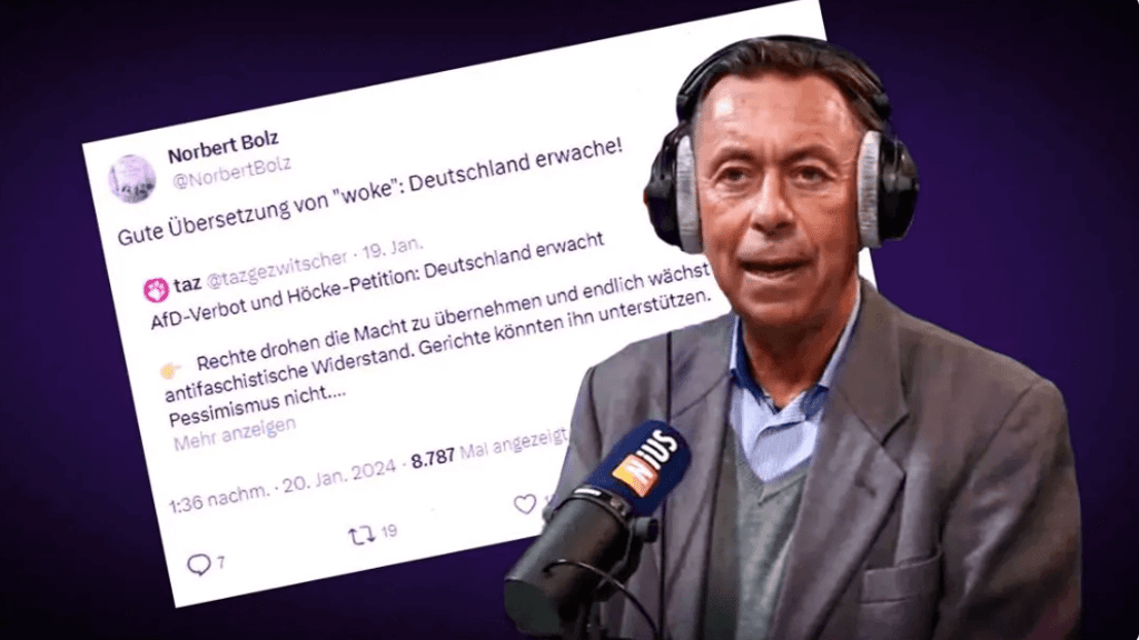 Norbert Bolz im NIUS-Interview: „Es geht um Einschüchterung“ - politik - exxpress Nachrichten