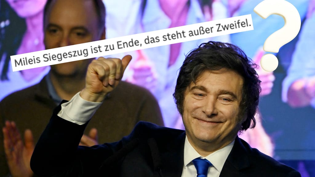 ORF blamiert sich: „Mileis Siegeszug ist zu Ende“ – Peinlicher Satz gelöscht - politik - exxpress Nachrichten