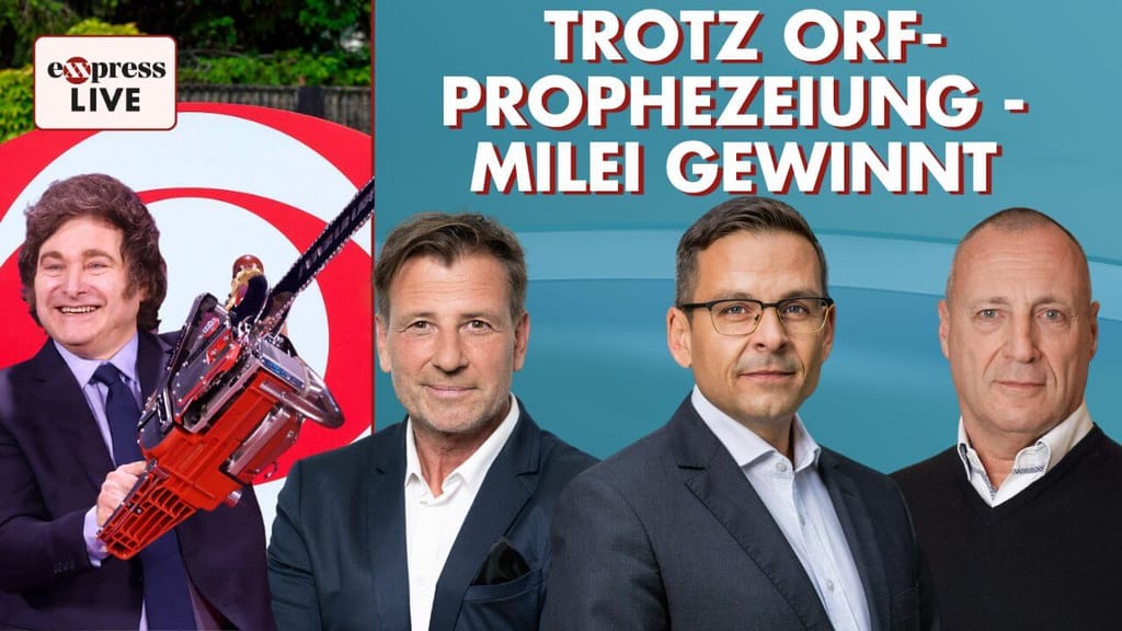 exxpress live – Dienstag, ab 7.30 Uhr: Kettensägen-Politik widerlegt linke Medien - news - exxpress Nachrichten