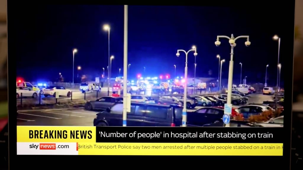 Terror-Alarm in England: Messer-Angriff im Zug – mehrere Schwerverletzte - news - exxpress Nachrichten