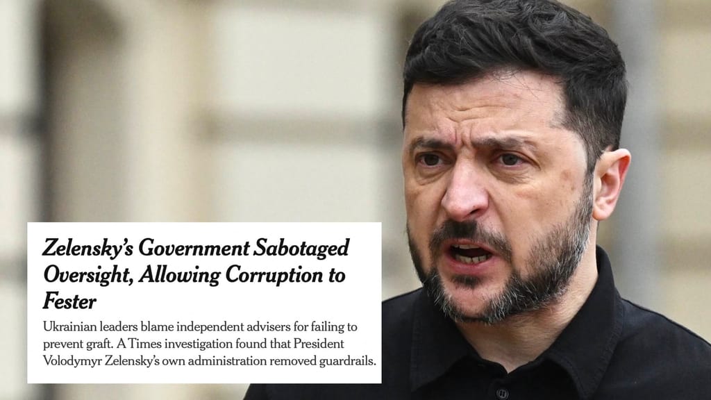 New York Times enthüllt Korruption: Selenskyj hebelte Milliarden-Kontrollen aus - politik - exxpress Nachrichten
