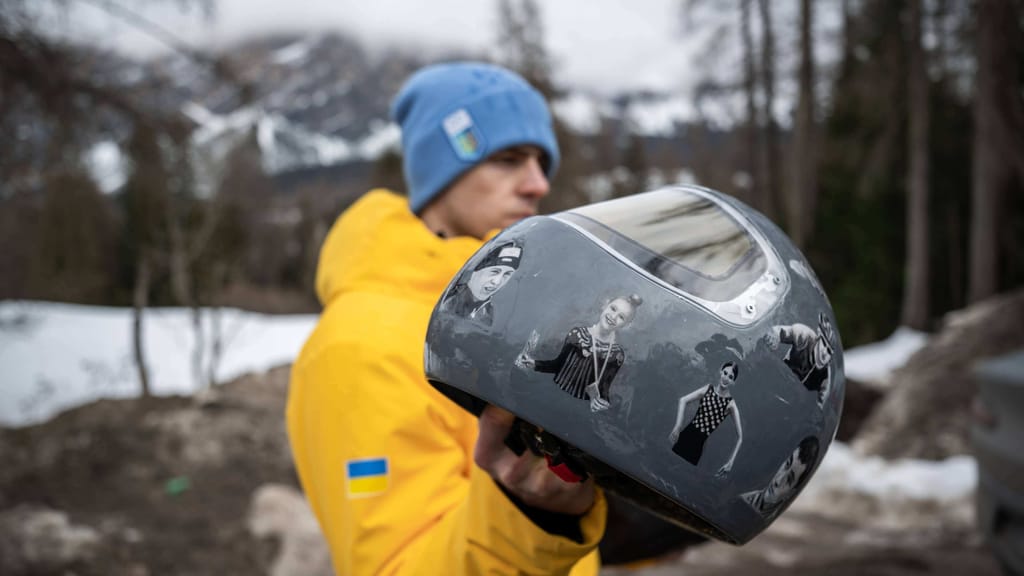Weil sein Helm im Krieg getötete Sportkollegen zeigte: Olympia-Ausschluss für Ukrainer - sport - exxpress Nachrichten