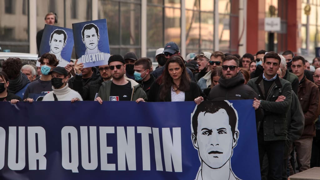 Linker Lynchmord an 23-jährigem Quentin: Die Folgen für das politische Frankreich - politik - exxpress Nachrichten