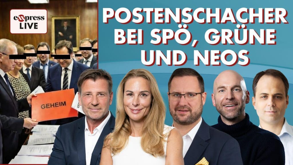 exxpress live – Mittwoch ab 7.00 Uhr: Top-Jobs für Parteifreunde: Machtrausch in der Politik? - politik - exxpress Nachric...