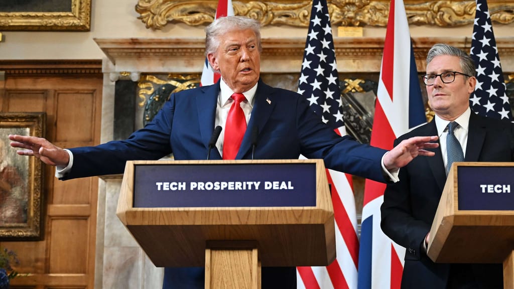 „Kein Churchill“: Trump nennt britischen Premier Starmer „Verlierer“ - politik - exxpress Nachrichten