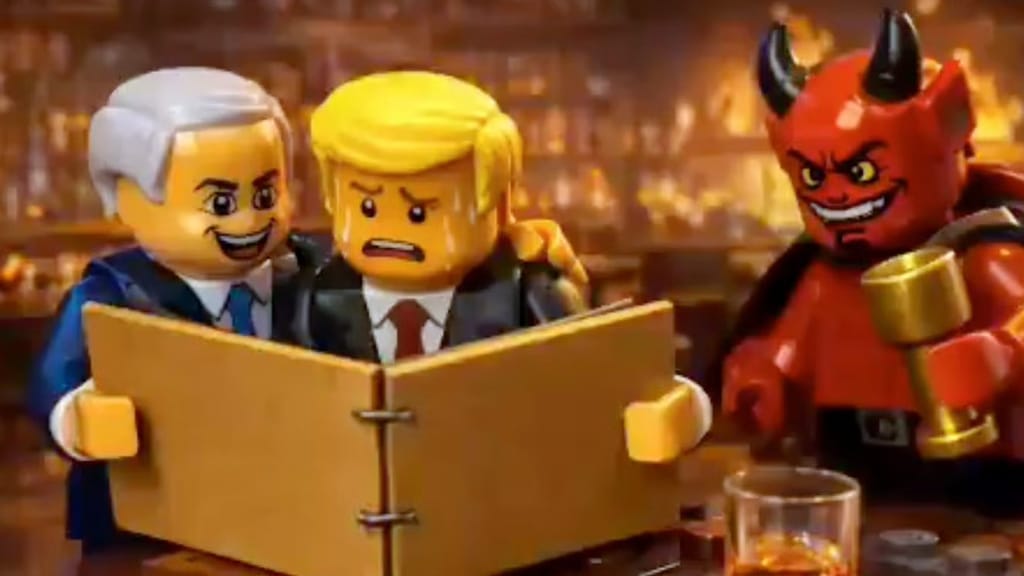 Iran-Propaganda: KI-generiertes Lego-Video verspottet Trump - politik - exxpress Nachrichten